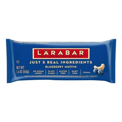 Larabar Fruit & Nut Bar Blueberry Muffin 16/1.6 OZ [UNFI-CARLISLE #101824] [ebt]