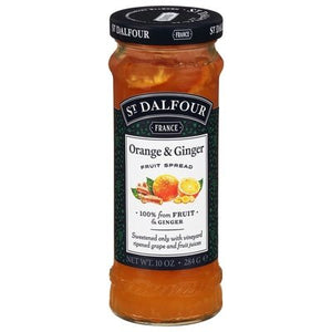 St Dalfour Fruit Spread Orange & Ginger 6/10 OZ [UNFI-CARLISLE #321786] [ebt]