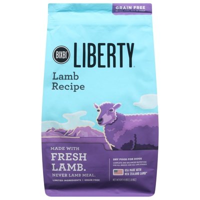 Bixbi Food For Dogs Dry Lamp Recipe 6/4 LB [UNFI #2388445]