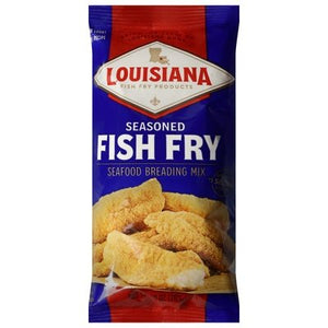 Louisiana Fish Fry Seafood Breading Mix Fish Fry Seasoned 12/10 OZ [UNFI #102996] [ebt]