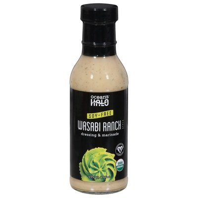 Oceans Halo Dressing & Marinade Soy-Free Wasabi Ranch Style Og2 6/12 OZ [UNFI #2628303] [ebt]