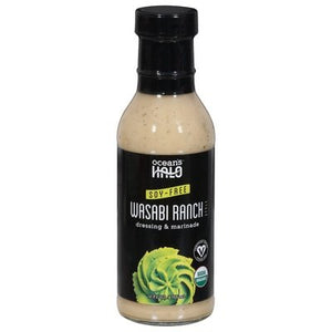 Oceans Halo Dressing & Marinade Soy-Free Wasabi Ranch Style Og2 6/12 OZ [UNFI #2628303] [ebt]