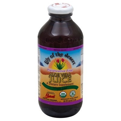 Lily Of The Desert Aloe Vera Juice Whole Leaf (Filtered) 1/16 OZ [UNFI-CARLISLE #536219]
