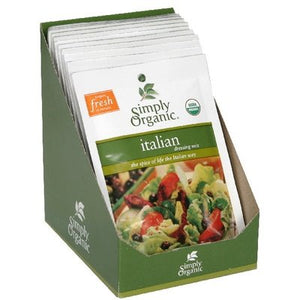 Simply Organic Dressing Mix Italian Og2 12/.7 OZ [UNFI #915843] [ebt]