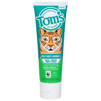 Toms Of Maine Toothpaste Anticavity Watermelon Flavor 1/5.1 OZ [UNFI-CARLISLE #2876258] T