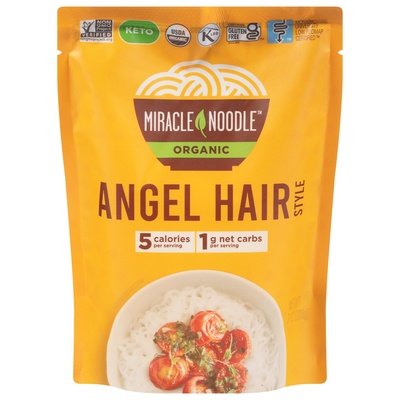 Miracle Noodle Angel Hair Style Organic Og2 6/7 OZ [UNFI #2571115] [ebt]