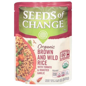 Seeds Of Change Rice Organic Brown And Wild Og2 12/8.5 OZ [UNFI #2798395] [ebt]