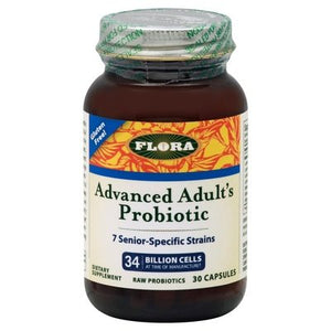 Flora Probiotic Advanced Adults Capsules 1/30 CAP [UNFI #2260057] [ebt]