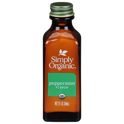 Simply Organic Extract Peppermint Flavor Og2 6/2 OZ [UNFI #186130] [ebt]