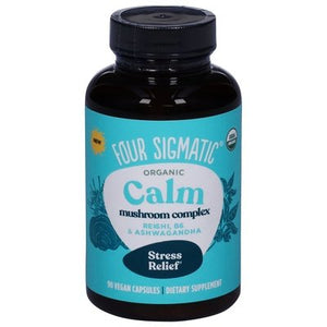 Four Sigmatic Calm Organic Mushroom Complex Vegan Capsules Og2 1/90 CT [UNFI-CARLISLE #3011269]