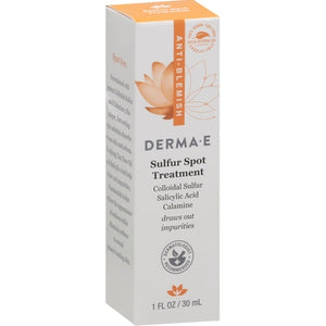 Derma E Sulfur Spot Treatment 1/1 oz [UNFI-CARLISLE #2662328] T