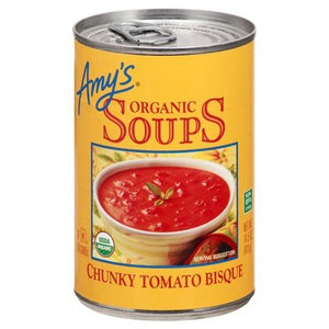 Amys Soup Organic Chunky Tomato Bisque Og2 12/14.5 OZ [UNFI #246298] [ebt]