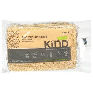 Casabella Kind Loofah Sponge 2 Pack 12/2 CT [UNFI #2604171] T
