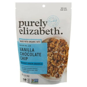 Purely Elizabeth Granola Ancient Grain Vanilla Chocolate Chip Og3 6/12 OZ [UNFI #2699171] [ebt]