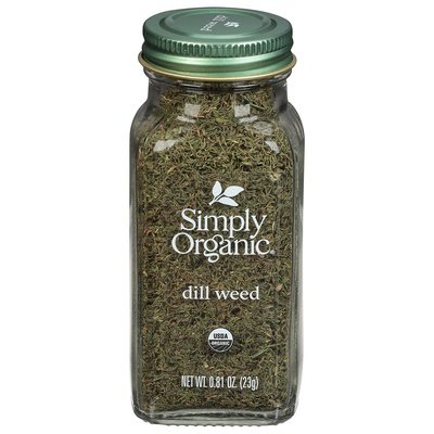 Simply Organic Dill Weed Og2 6/.81 OZ [UNFI #3004504] [ebt]