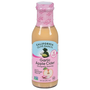 California Olive Ranch Vinaigrette Dressing Garlic Apple Cider 6/8 oz [UNFI #3178274 ] [ebt]