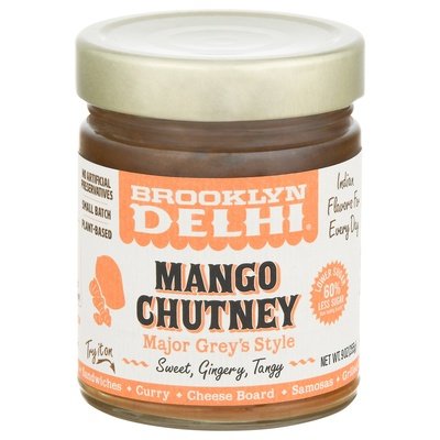 Brooklyn Delhi Mango Chutney Major Greys Style 6/9 OZ [UNFI #2557718] [ebt]