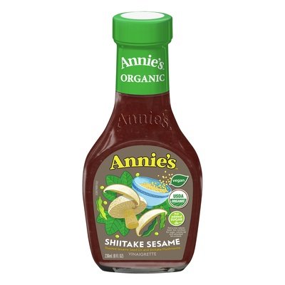 Annies Naturals Vinaigrette Organic Shiitake Sesame Og2 6/8 OZ [UNFI #790915] [ebt]