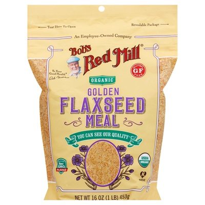 Bobs Red Mill Flaxseed Meal Organic Golden Og2 4/16 OZ [UNFI #2153344] [ebt]