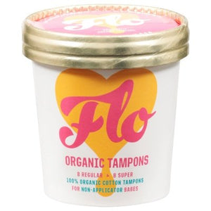 Flo Tampons Non-Applicator Og1 12/16 CT [UNFI #2645778] T