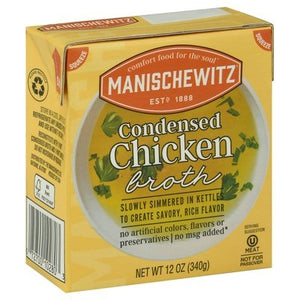 Manischewitz Broth Chicken Condensed 12/12 OZ [UNFI #2646818] [ebt]