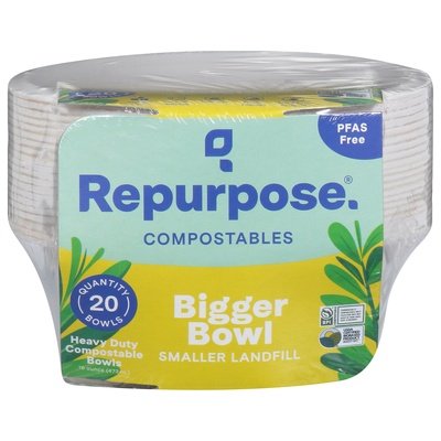 Repurpose Bowls Heavy Duty Bigger 16 Ounce 12/20 CT [UNFI #1550110] T