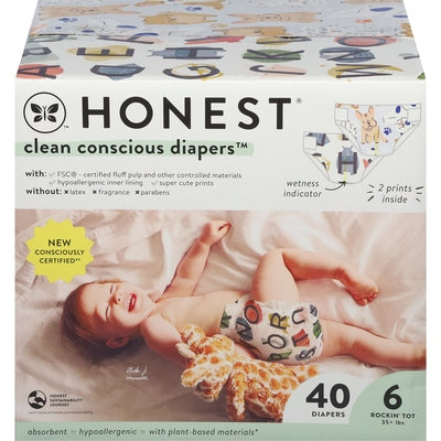 The Honest Company All The Letters + Its A Pawty 1/40 CT [UNFI #3058690] T