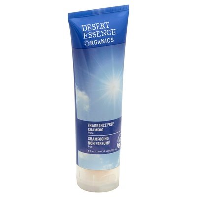 Desert Essence Shampoo Pure Fragrance Free 1/8 OZ [UNFI-CARLISLE #428409] T