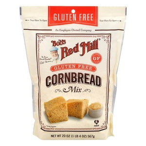 Bobs Red Mill Cornbread Mix Gluten Free 4/20 OZ [UNFI #2597029] [ebt]