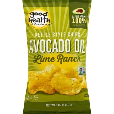 Good Health Kettle Chips Avocado Oil Lime Ranch 12/5 OZ [UNFI #403584] [ebt]