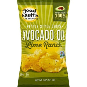 Good Health Kettle Chips Avocado Oil Lime Ranch 12/5 OZ [UNFI #403584] [ebt]