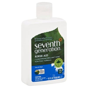 Seventh Generation Rinse Aid Free & Clear 9/8 OZ [UNFI #728923] T