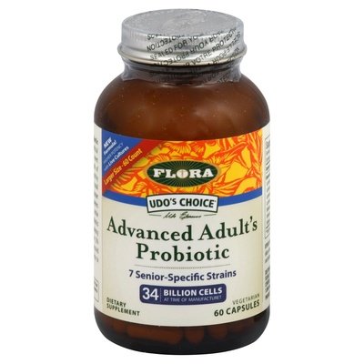 Flora Probiotic Advanced Adults Vegetarian Capsules 1/60 CAP [UNFI #2260073] [ebt]