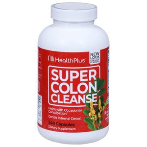 Health Plus Super Colon Cleanse Capsules 1/240 CAP [UNFI-CARLISLE #276642]