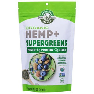 Manitoba Harvest Hemp + Supergreens Organic Og2 1/7.5 OZ [UNFI-CARLISLE #2834513]