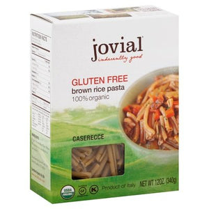 Jovial Caserecce Brown Rice Og1 12/12 OZ [UNFI #516310] [ebt]