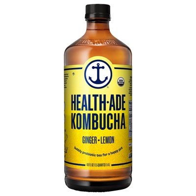 Health-Ade Kombucha Ginger Lemon Og2 6/48 OZ [UNFI #2701167] [ebt] T