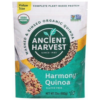 Ancient Harvest Harmony Quinoa Gluten Free Value Size Og2 6/23 OZ [UNFI #2019982] [ebt]