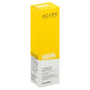 Acure Cleansing Gel Brilliantly Brightening 1/4 OZ [UNFI-CARLISLE #1848563] T