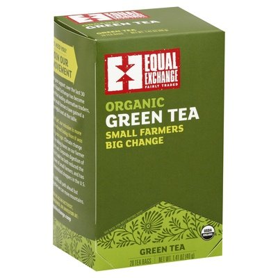 Equal Exchange Green Tea Organic Bags Og1 6/20 BAG [UNFI #751818] [ebt]
