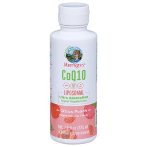 Mary Ruths Coq10 Liposomal Citrus Peach 1/7.6 OZ [UNFI-CARLISLE #2921146]