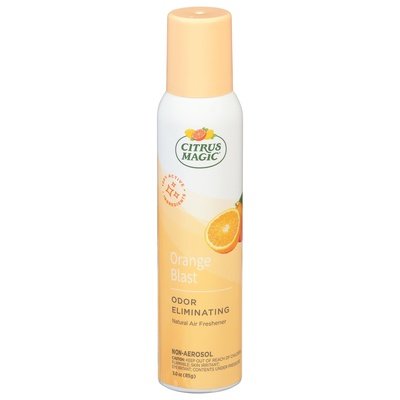 Citrus Magic Air Freshener Natural Odor Eliminating Orange Blast 6/3 OZ [UNFI #2784486] T