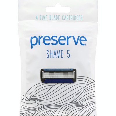 Preserve Cartridges Five Blade Shave 5 6/4 CT [UNFI-CARLISLE #1800259] T