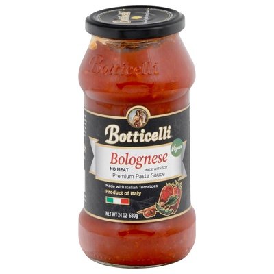 Botticelli Pasta Sauce Premium Vegan Bolognese 6/24 OZ [UNFI #1552819] [ebt]