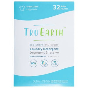 Tru Earth Laundry Detergent Eco-Strips Ultra Concentrated He Fresh Linen 12/32 CT [UNFI-CARLISLE #2743342] T
