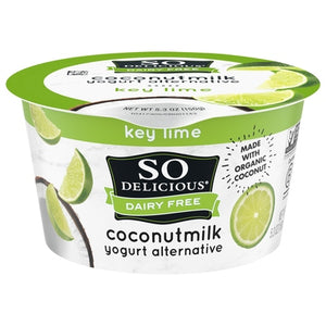 So Delicious Yogurt Alternative Coconutmilk Key Lime Og3 Og3 12/5.3 oz [UNFI #2310258 ] [ebt]