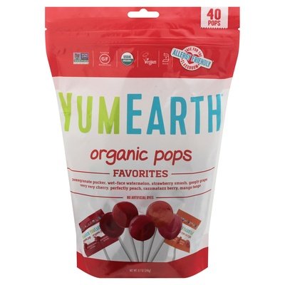 Yumearth Pops Organic Favorites Og2 12/8.7 OZ [UNFI #1156660] [ebt]