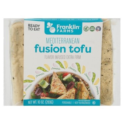 Franklin Farms Fusion Tofu Mediterranean 6/10 OZ [UNFI #2692838] [ebt]