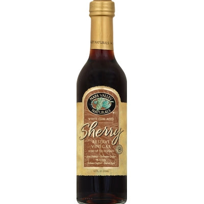 Napa Valley Naturals Vinegar Reserve Sherry 12/12.7 oz [UNFI #0239434 ] [ebt]