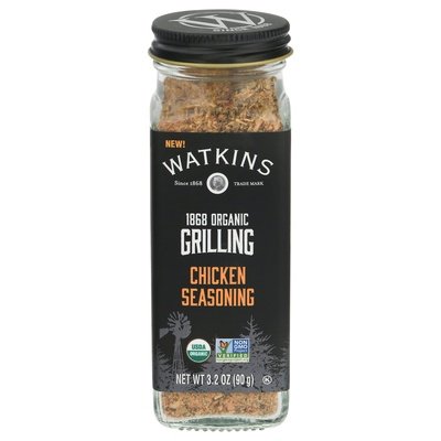 Watkins Chicken Seasoning Organic Grilling Og2 3/3.2 OZ [UNFI-CARLISLE #2726586] [ebt]